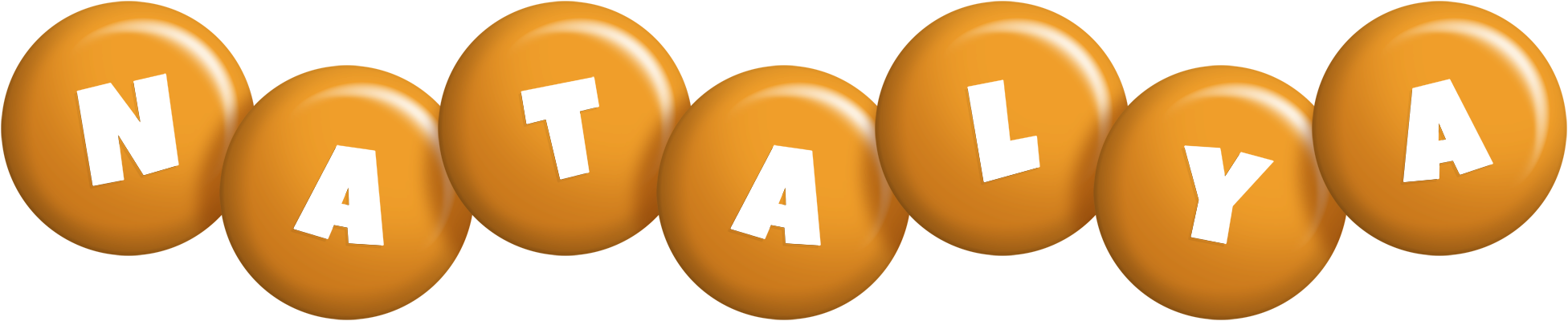 Natalya candy-orange logo