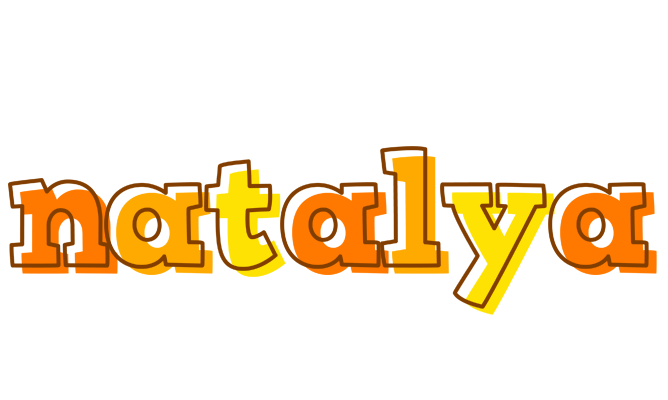 Natalya desert logo