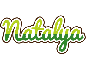 Natalya golfing logo