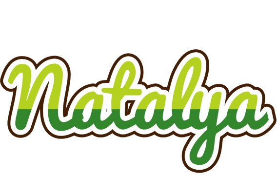 Natalya golfing logo
