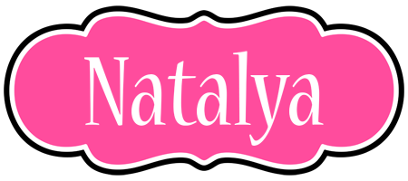 Natalya invitation logo