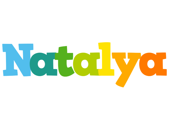 Natalya rainbows logo