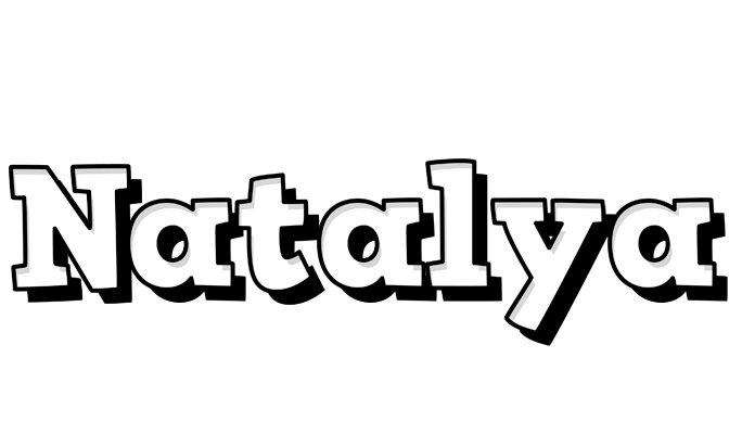 Natalya snowing logo