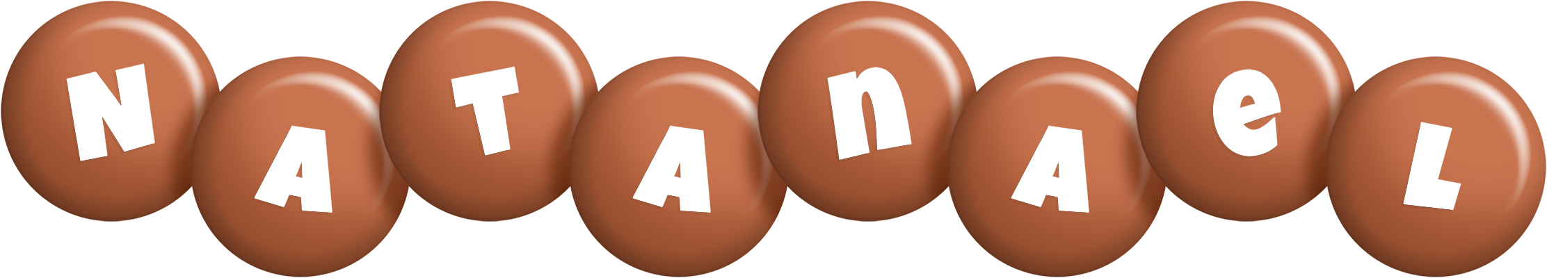 Natanael candy-brown logo