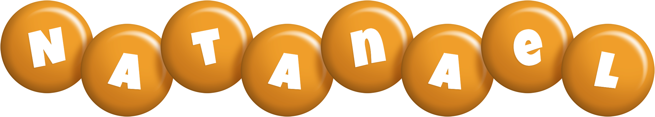 Natanael candy-orange logo