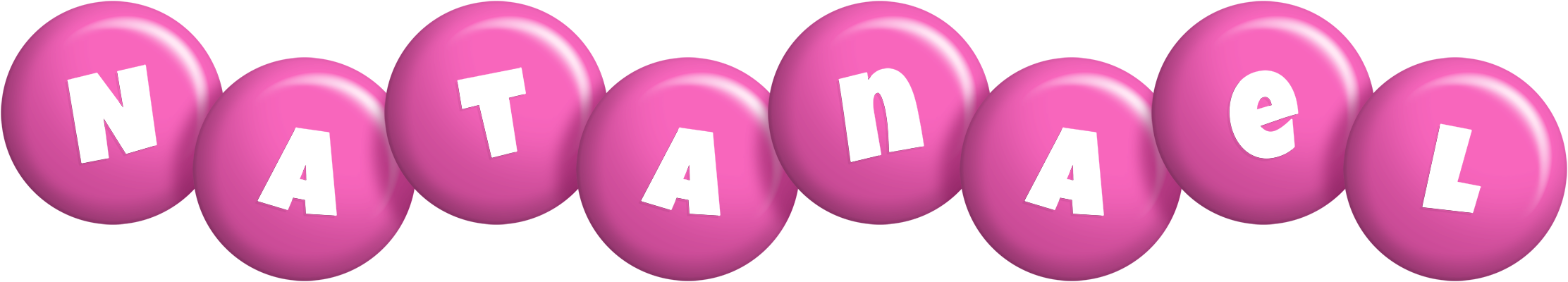 Natanael candy-pink logo