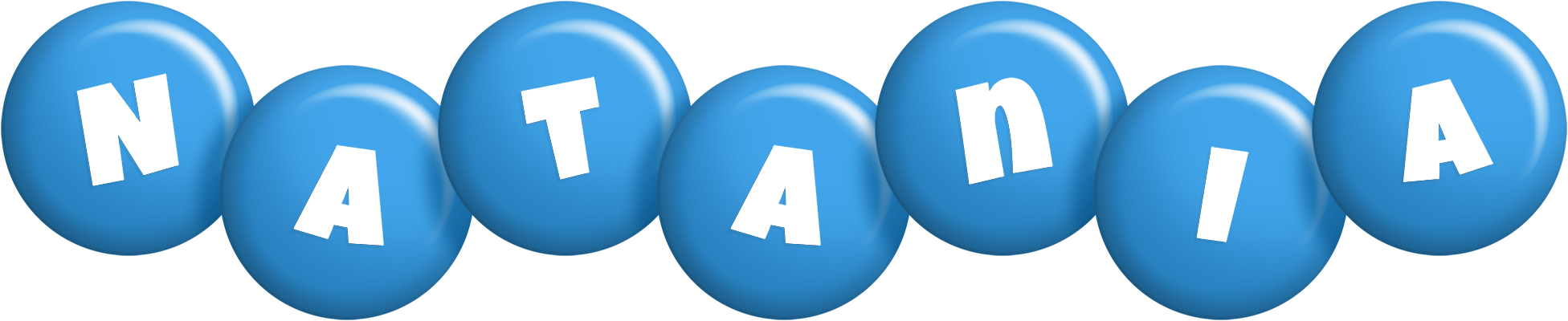 Natania candy-blue logo