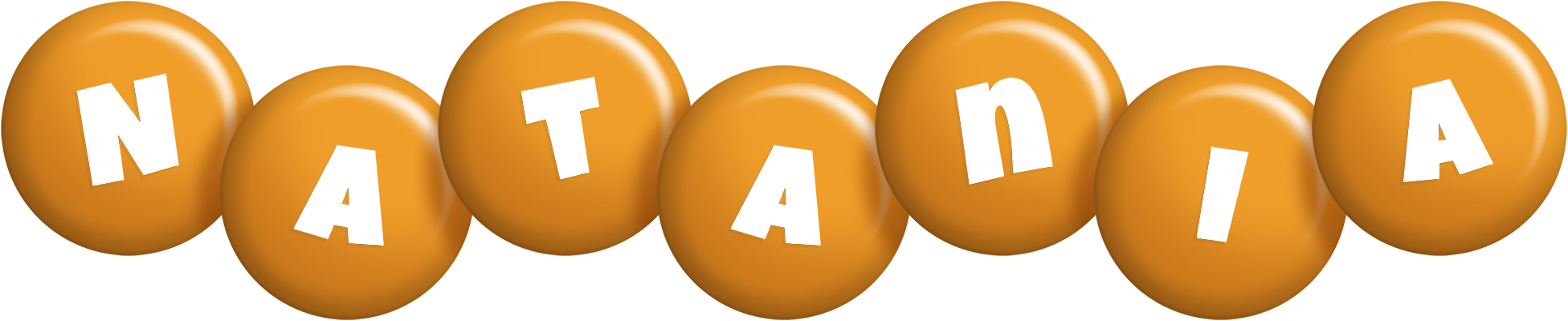 Natania candy-orange logo