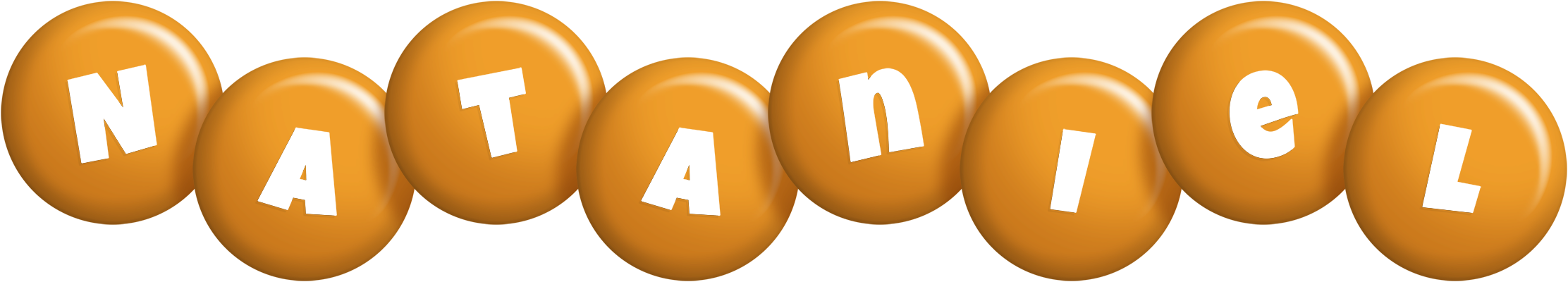 Nataniel candy-orange logo