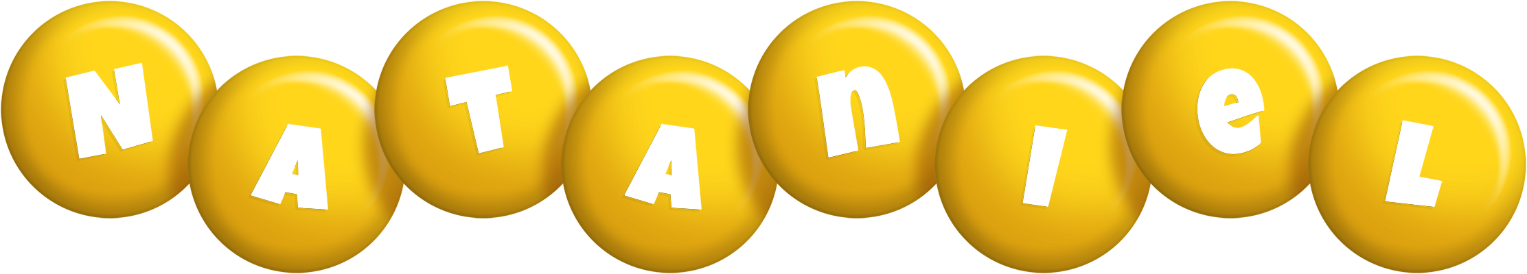 Nataniel candy-yellow logo