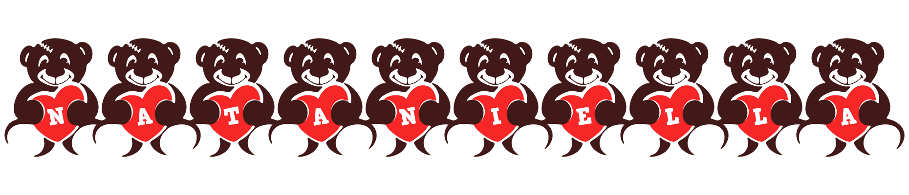 Nataniella bear logo