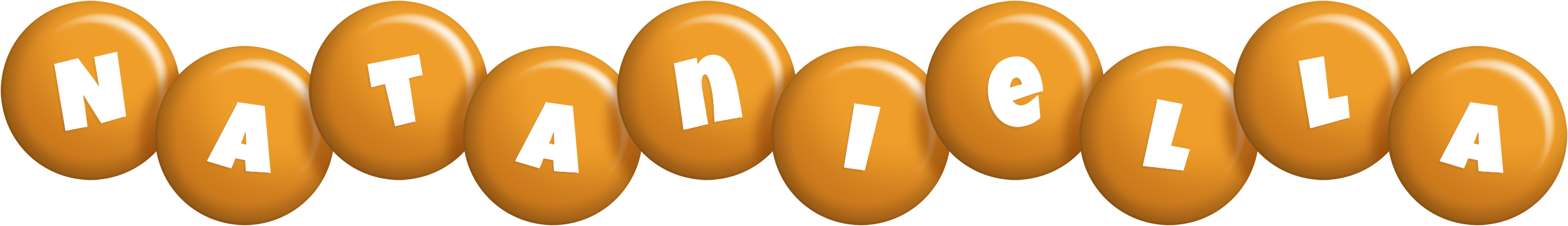 Nataniella candy-orange logo