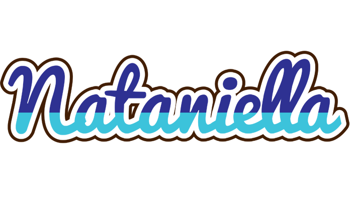 Nataniella raining logo