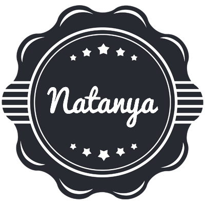 Natanya badge logo