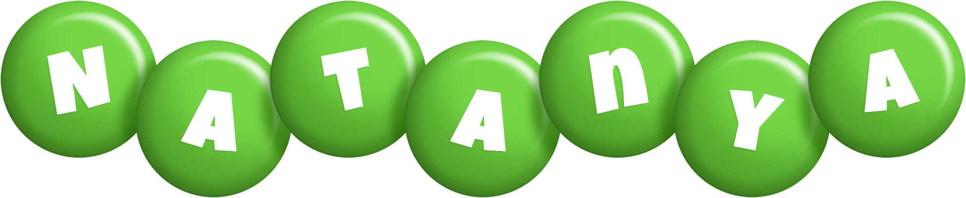 Natanya candy-green logo