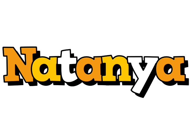 Natanya cartoon logo