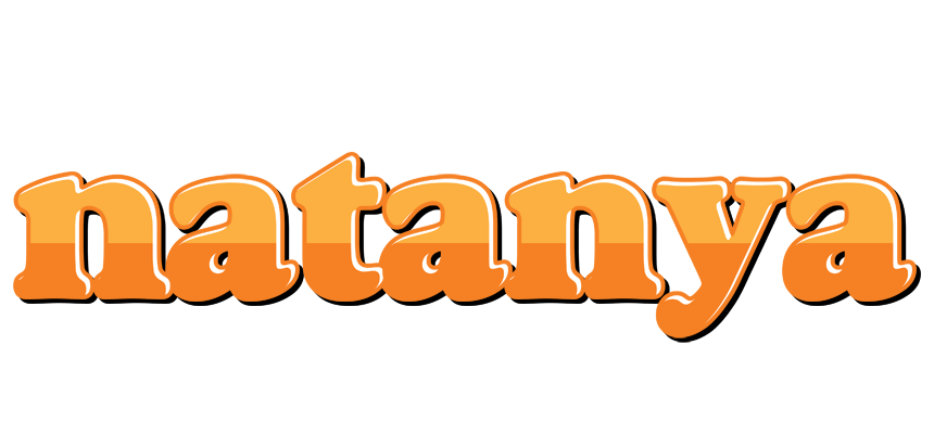 Natanya orange logo