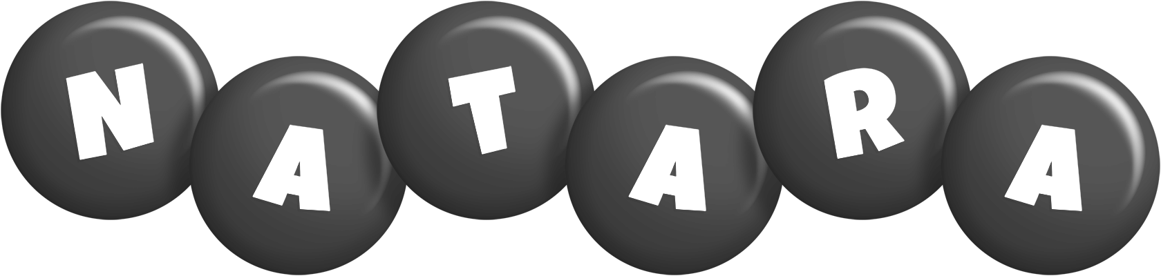 Natara candy-black logo