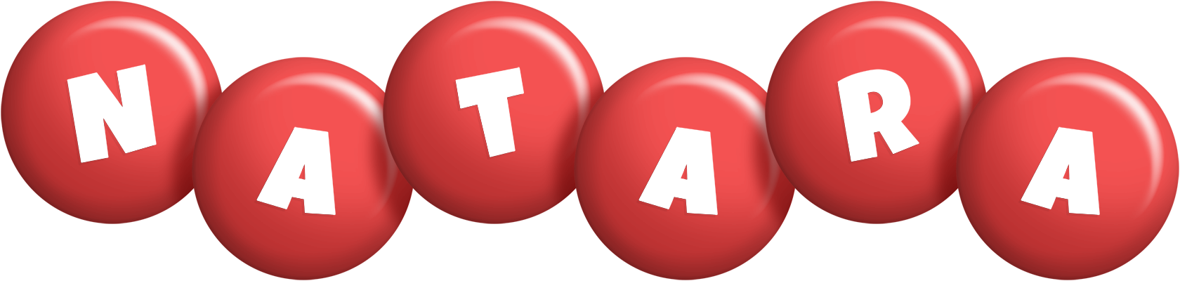 Natara candy-red logo