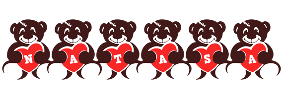 Natasa bear logo