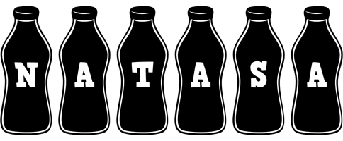 Natasa bottle logo