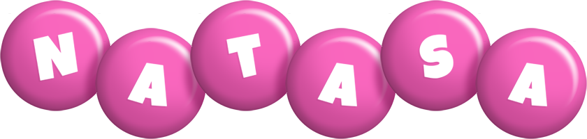Natasa candy-pink logo