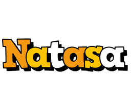 Natasa cartoon logo