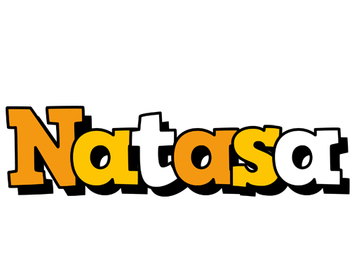 Natasa cartoon logo