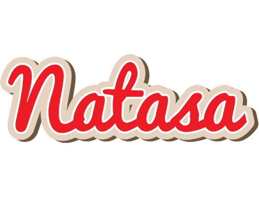 Natasa chocolate logo