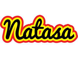 Natasa flaming logo