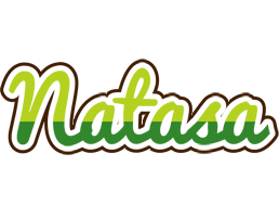Natasa golfing logo