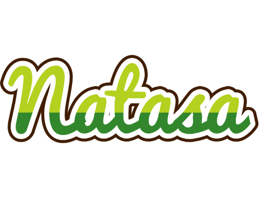 Natasa golfing logo