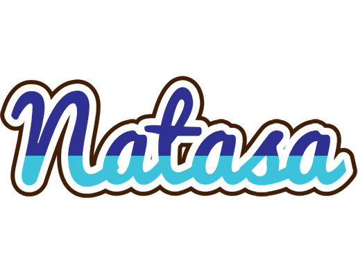 Natasa raining logo