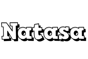 Natasa snowing logo