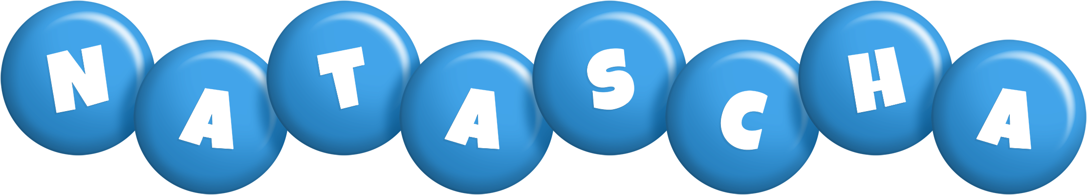 Natascha candy-blue logo