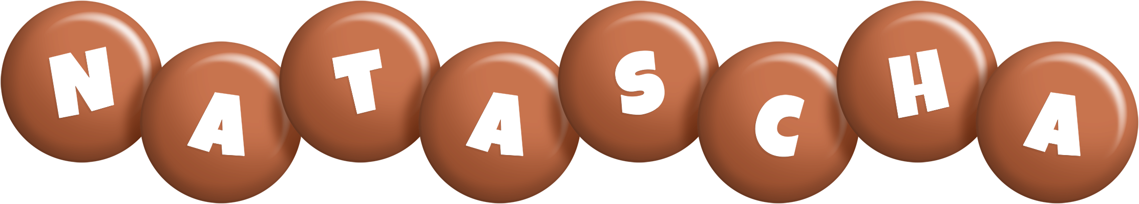Natascha candy-brown logo