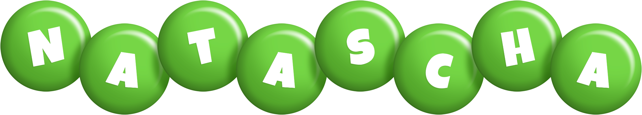 Natascha candy-green logo