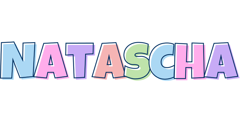 Natascha pastel logo