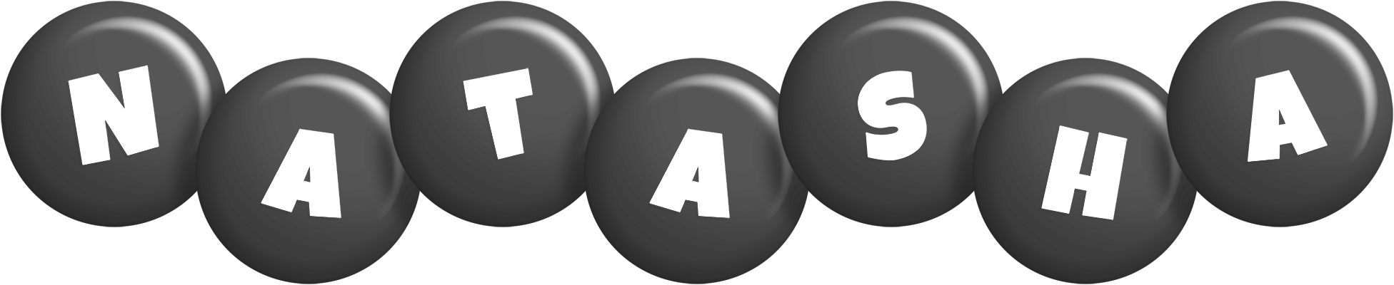 Natasha candy-black logo