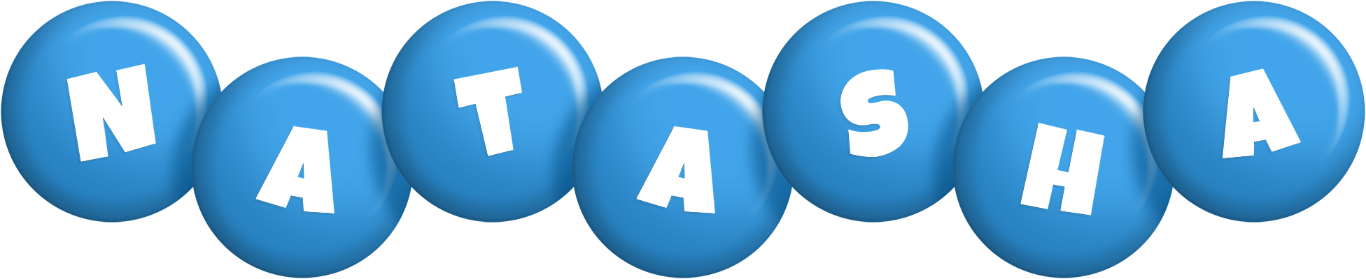 Natasha candy-blue logo