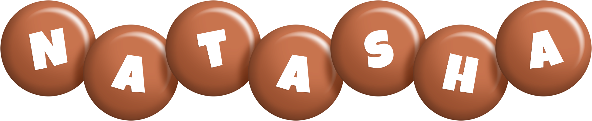 Natasha candy-brown logo