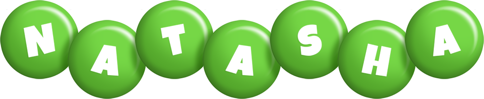 Natasha candy-green logo
