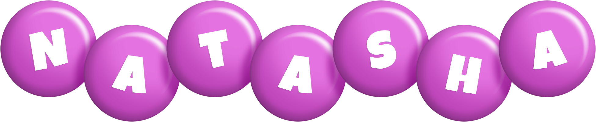Natasha candy-purple logo