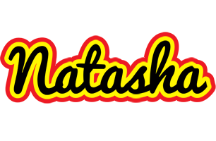 Natasha flaming logo