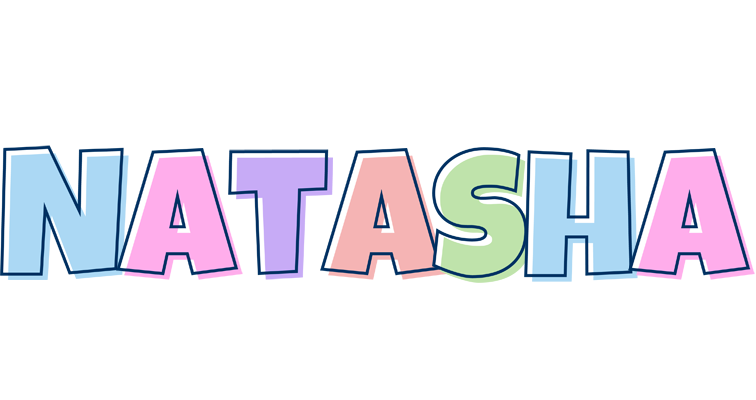 Natasha pastel logo