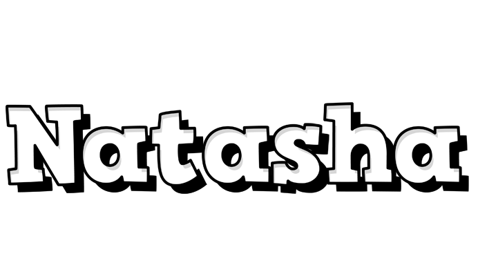 Natasha snowing logo