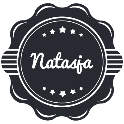 Natasja badge logo