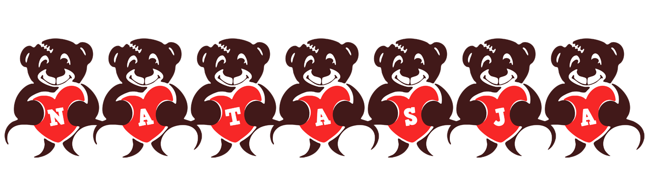 Natasja bear logo