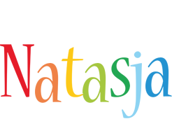 Natasja birthday logo