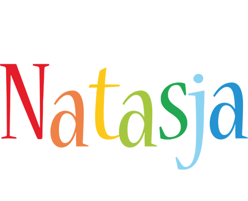 Natasja birthday logo